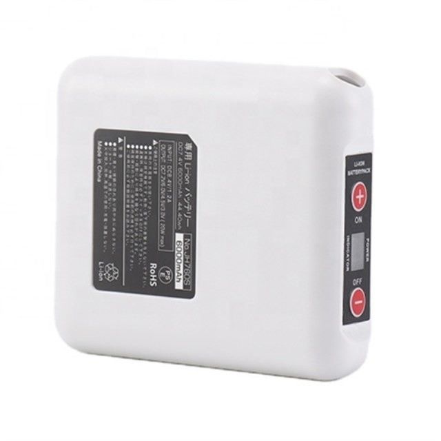 ABS abbigliamento riscaldato batteria 7.4V 4400mAh DC3.5x1.35mm