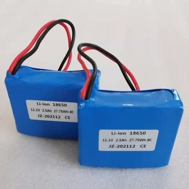 18650 celle pacchetto 3500mAh 12v 40w della batteria al litio da 12 volt per elettronica di consumo