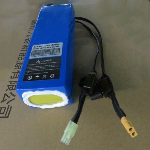 pacco batteria 12v 18650 2600mAh 36V 10.4Ah con XT60 per motorino E