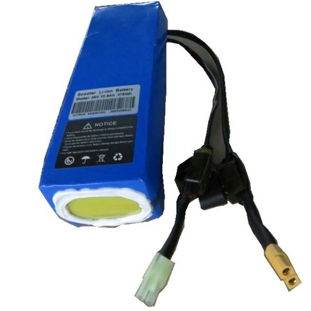 pacco batteria 12v 18650 2600mAh 36V 10.4Ah con XT60 per motorino E