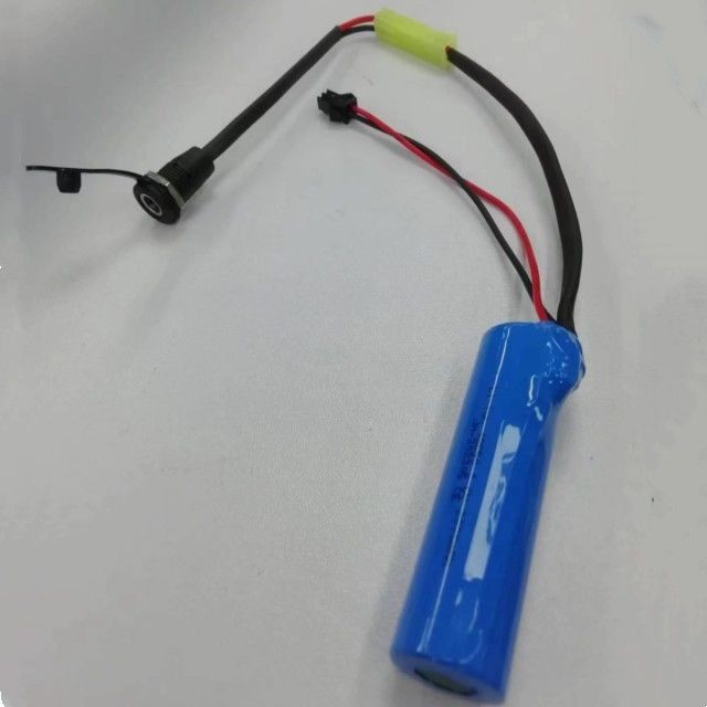 Batteria per pompa idraulica SM-2P 18650 1s 3.7v 2000mAh con spina di ricarica DC5521