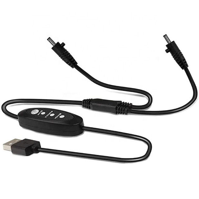 Cavo USB CC a bassa tensione Cavo per interruttore di alimentazione USB ad angolo retto da 13 cm