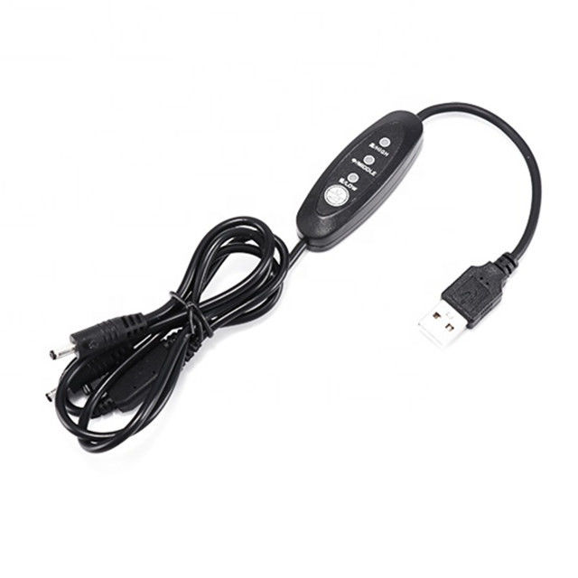 Cavo USB CC a bassa tensione Cavo per interruttore di alimentazione USB ad angolo retto da 13 cm