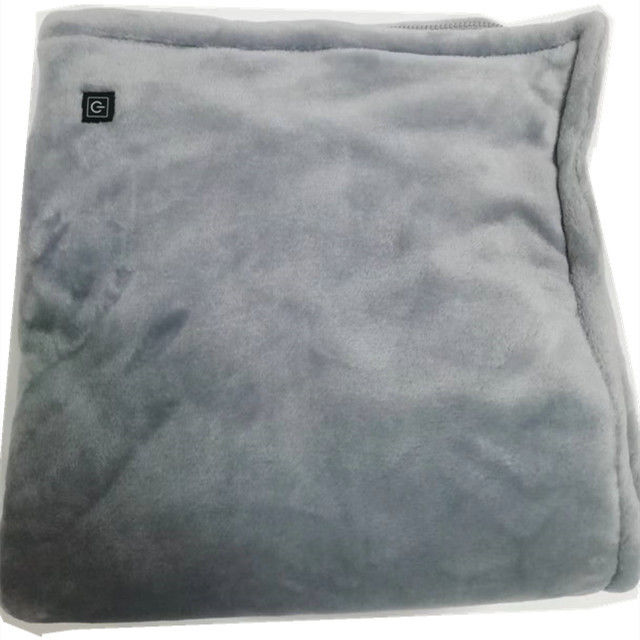 Coperta riscaldata a infrarossi a bassa tensione 80 x 150 cm Lenzuolo riscaldato sicuro con USB