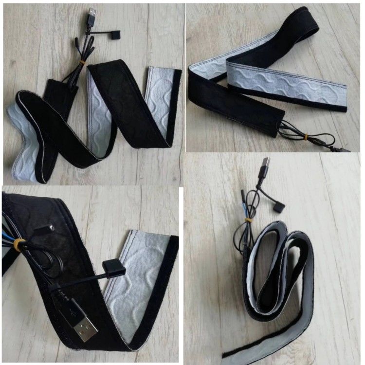 Lunghezza personalizzata 1m Pad di riscaldamento con velcro e termostato diametro 13mm per avvolgere tubo in PVC