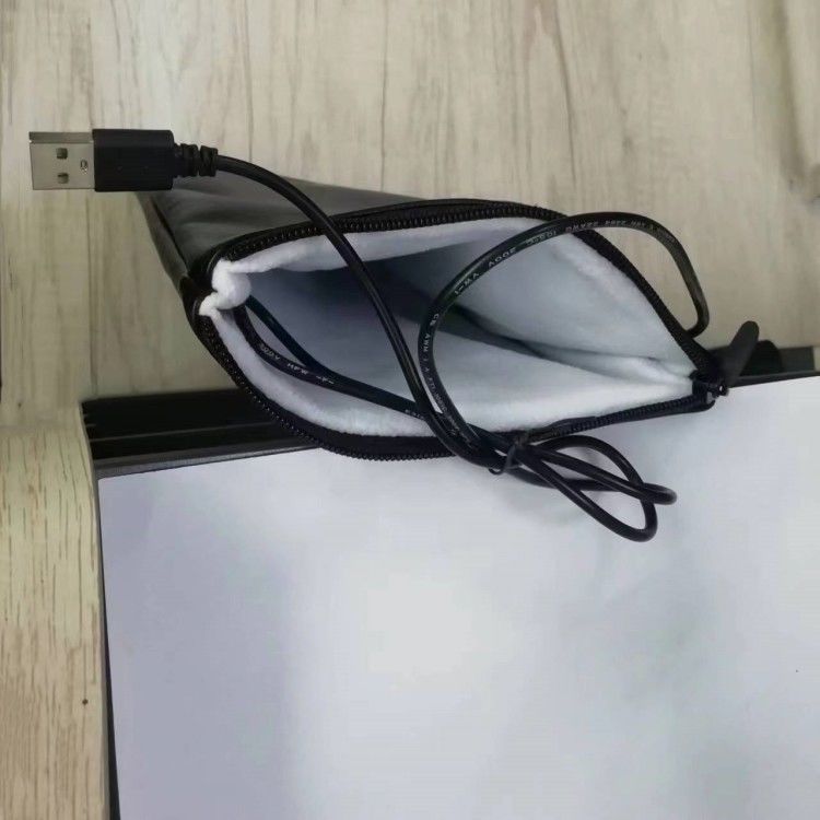 Dimensioni 30x20cm Busta di riscaldamento personalizzata con presa USB per formaggio Nacho latte