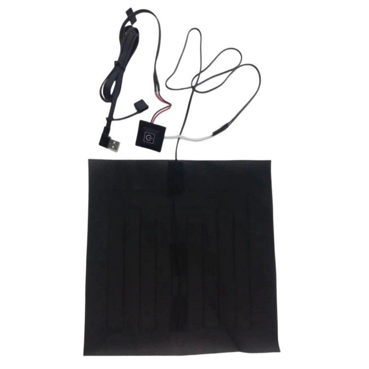 Indumenti personalizzati Pad di riscaldamento 24*24 cm Per cuscino riscaldato 5V Con testa USB bend
