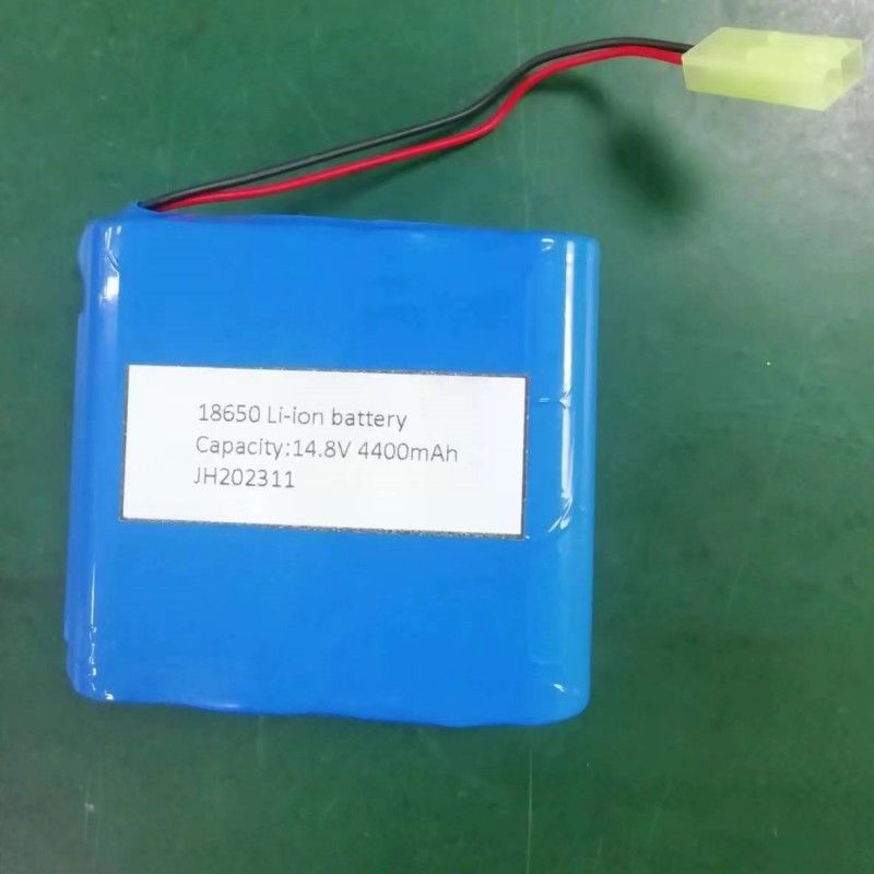 14.4V 4400mAh 18650 pacchetto batteria cellulare 4S2P con spina Tamiya per la luce wireless par