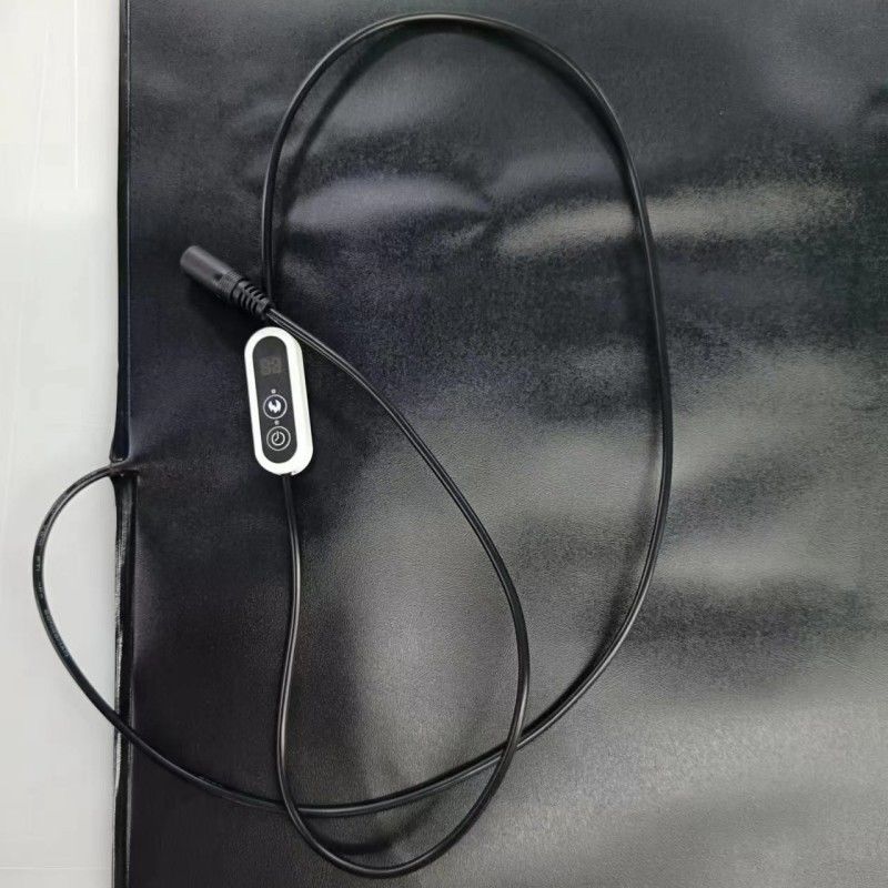 Matto di riscaldamento in PVC per animali domestici 12V Pad di riscaldamento 60x40cm Con regolatore di temperatura per cani e gatti