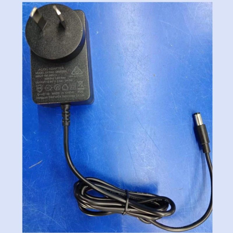 Adaptatore AC/DC 12V 2A Caricabatterie AU Plug DC 5.5x2.1mm manuale