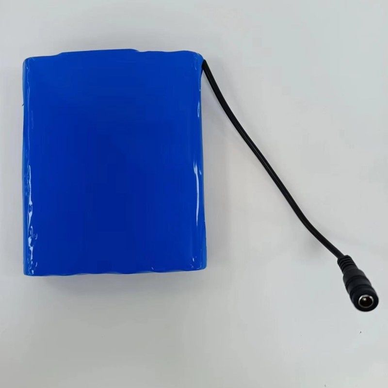 Slim 18650 batterie 6S2P 22.2V 5Ah Con DC 5.5x2.1mm connettore BMS In cima