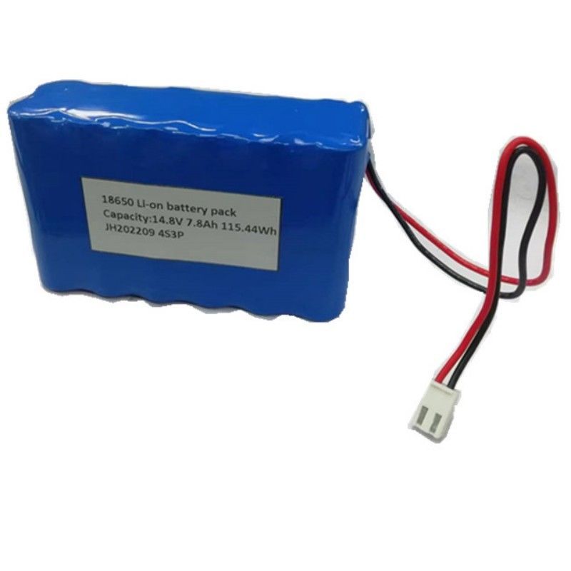 18650 Batteria 4s3p 14.8V 7.8Ah Batteria con contatto a 2 pin per luci a LED