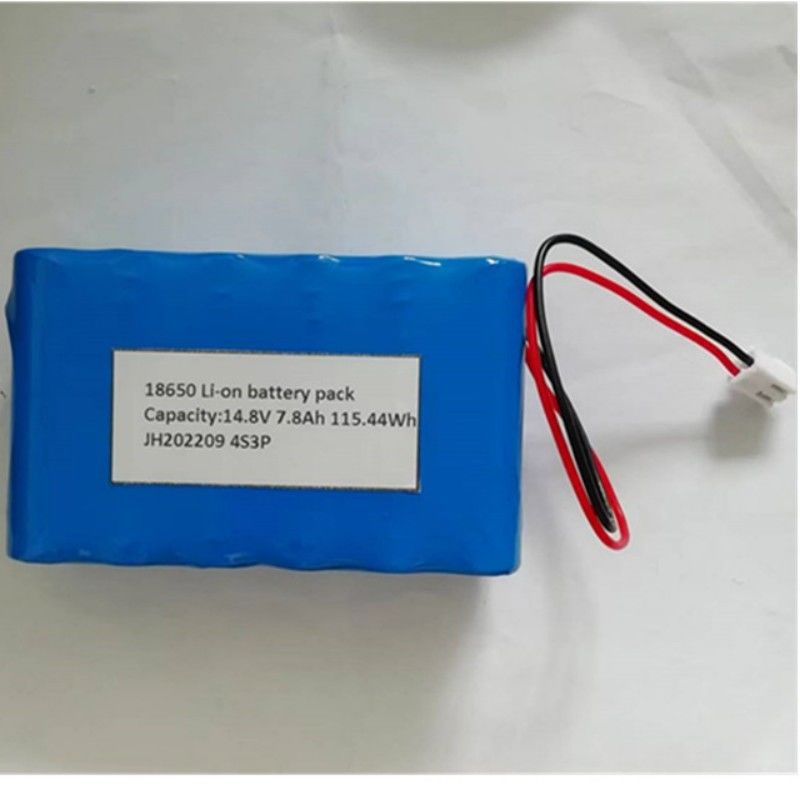 18650 Batteria 4s3p 14.8V 7.8Ah Batteria con contatto a 2 pin per luci a LED