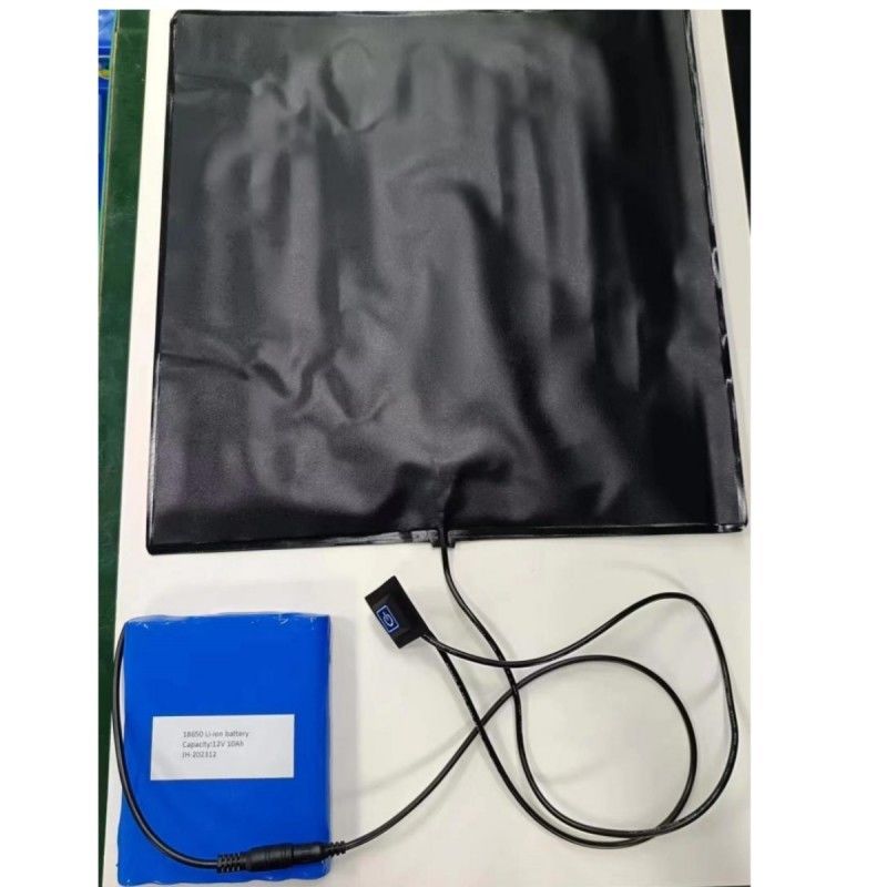 Consegna di cibo caldo Pad di riscaldamento in PVC 12V 10Ah Pad di riscaldamento a batteria Dimensioni 30x30cm