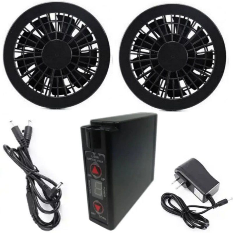 7.2V Jacket Cooling Fan Battery Set 4400mAh Con Caricabatterie Per Abbigliamento Da Lavoro Estive