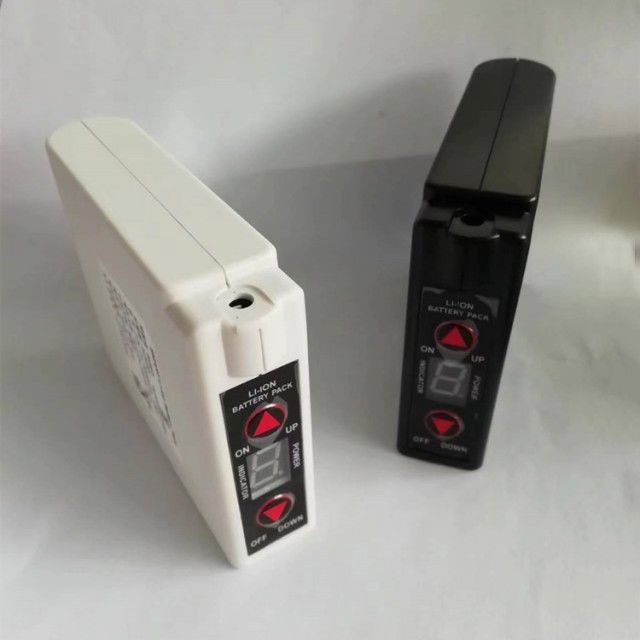 KC 7.4V 5200mAh Abbigliamento riscaldato Batteria Ventilatore Giacca Batteria con interruttore ON/OFF Controllo della temperatura su e giù