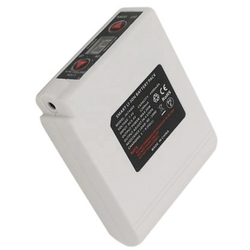KC 7.4V 6400mAh Abbigliamento riscaldato Batteria ON OFF Tasto UP DOWN Controllo della temperatura
