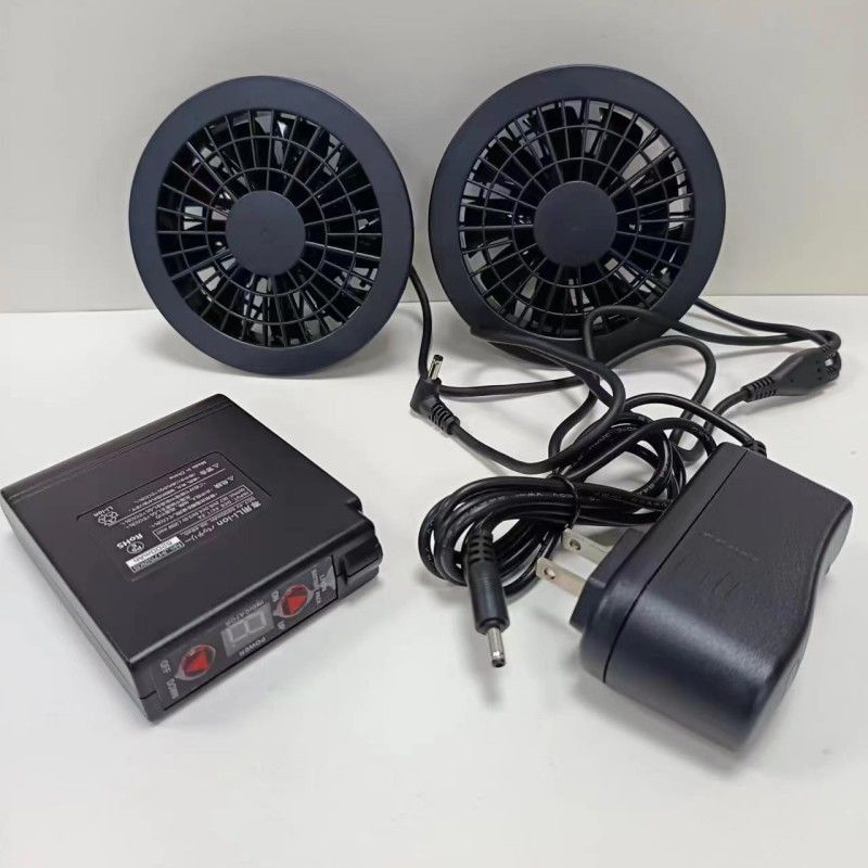 Set di ventilatori a batteria di marca coreana 7.4V 7000mAh KC per giacca di raffreddamento