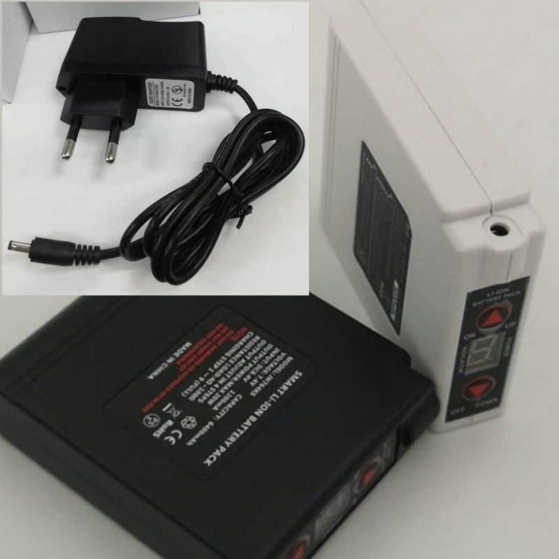 ABS calda abbigliamento batteria caricabatterie set 7.4V 4400mAh per il ventilatore di raffreddamento giubbotto