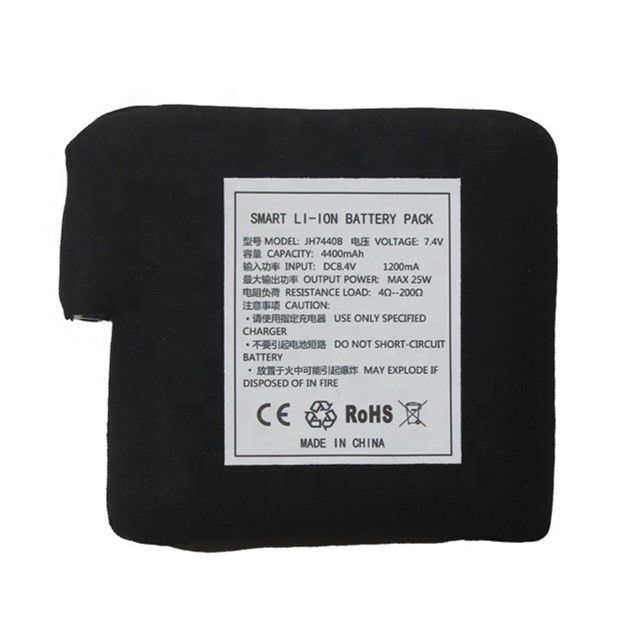 Batterie per giubbotti riscaldati 7.4V 4400mAh