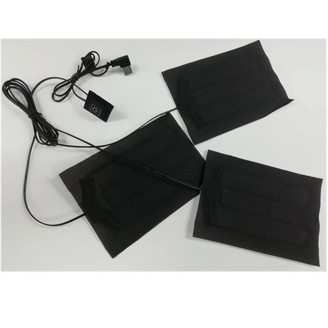 Indumenti a infrarossi lontani Pad di riscaldamento 3 in un 5V USB Scaldaia per giacca