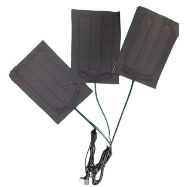 Indumenti a infrarossi lontani Pad di riscaldamento 3 in un 5V USB Scaldaia per giacca