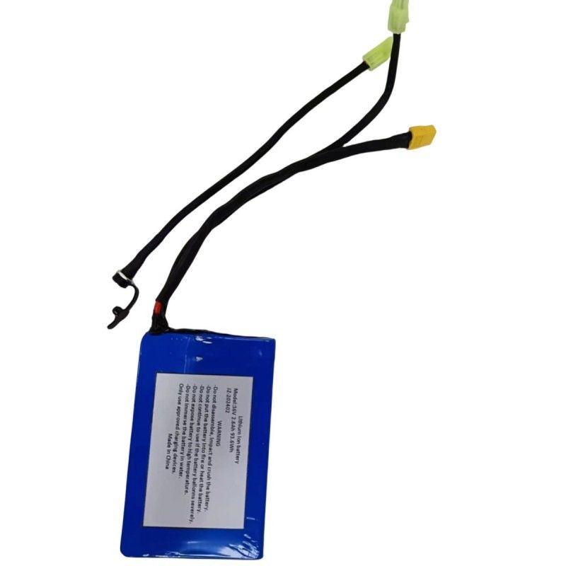 Batteria 18650 personalizzata 36V 2600mAh 10 cellule con piccolo tappo di trasferimento Tamiya per la ricarica
