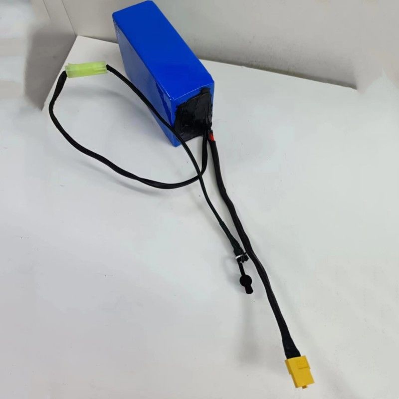 Batteria 18650 personalizzata 36V 2600mAh 10 cellule con piccolo tappo di trasferimento Tamiya per la ricarica