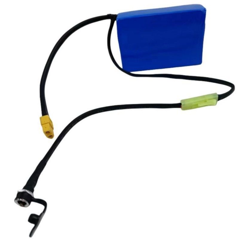 Batteria 18650 personalizzata 36V 2600mAh 10 cellule con piccolo tappo di trasferimento Tamiya per la ricarica