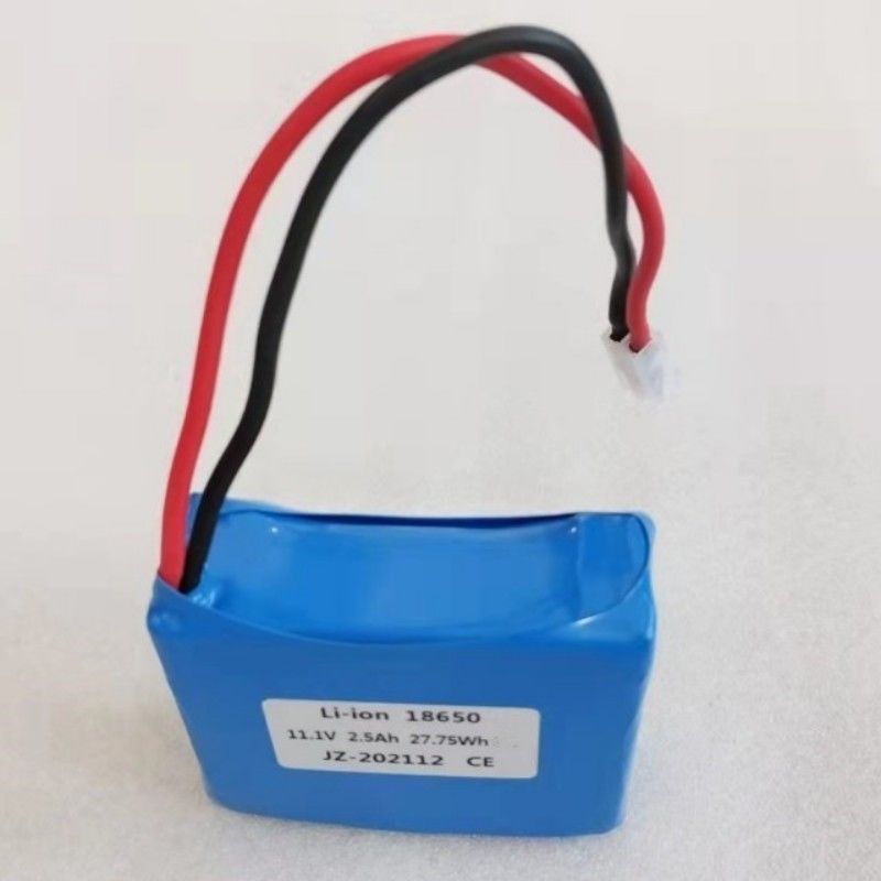 Batterie ad alta scarica 3S1P 18650 2500mAh 8C 11.1V Batterie per dispositivi medici