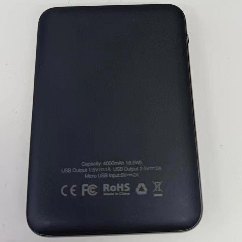 Mini Faster Powerbank 4000mAh 5V 2A Power Bank a batteria super snella