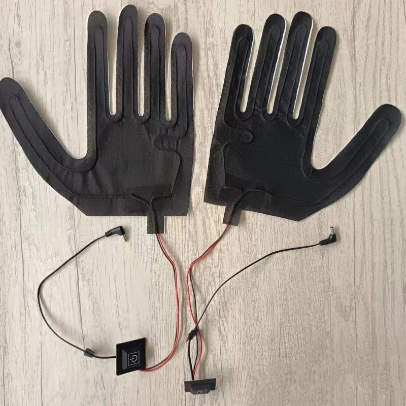Pad di riscaldamento 7.4V personalizzato per guanti con spina DC 3.5x1.35mm