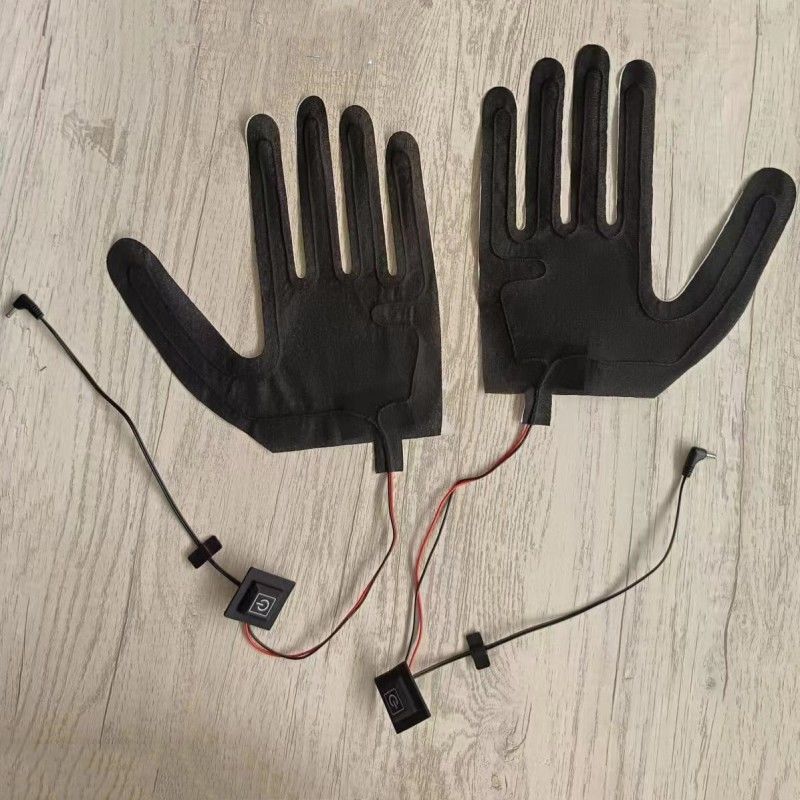Pad di riscaldamento 7.4V personalizzato per guanti con spina DC 3.5x1.35mm