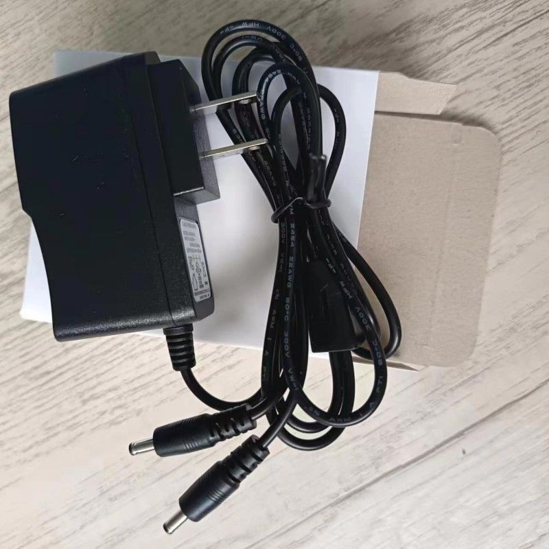 Caricabatterie standard statunitense 8.4V 1.2A con due teste a corrente continua per batterie a guanto riscaldato