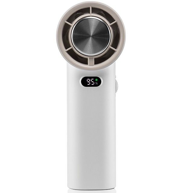 Ventilatore di raffreddamento a ghiaccio senza passo 13000 giri al minuto Ventilatore portatile a mano senza lama 3600mAh