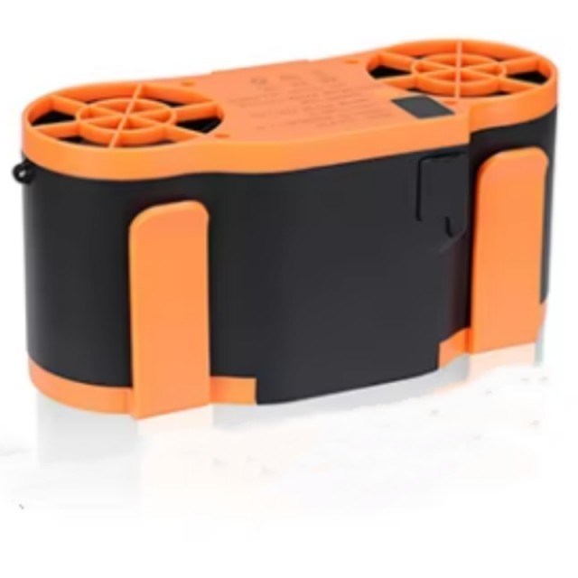 Ventilatore da cintura portatile con batteria da 20000mAh, 6 livelli di velocità regolabili e funzione power bank