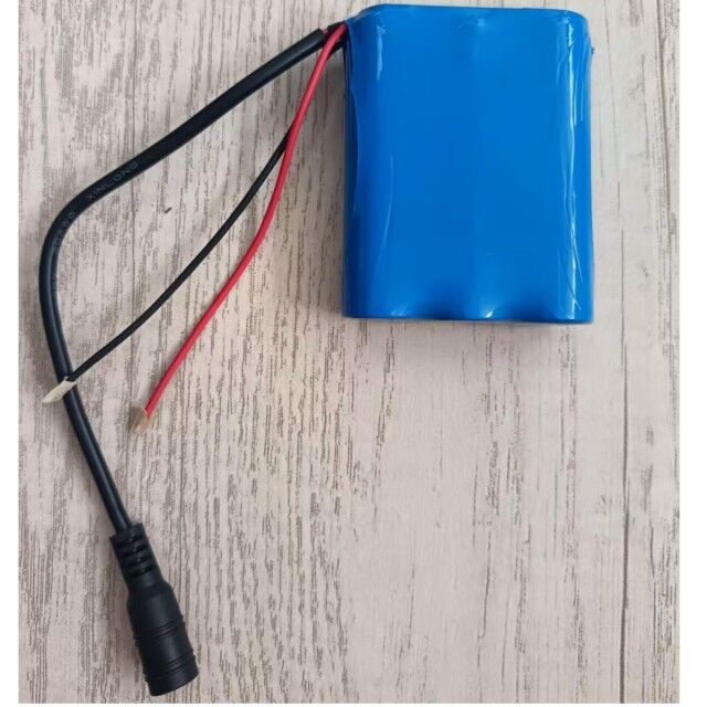 Batterie personalizzate 11,1 V 12 V, pacco 18650 3s1p 12 V 3,5 Ah con connettore DC per strisce LED