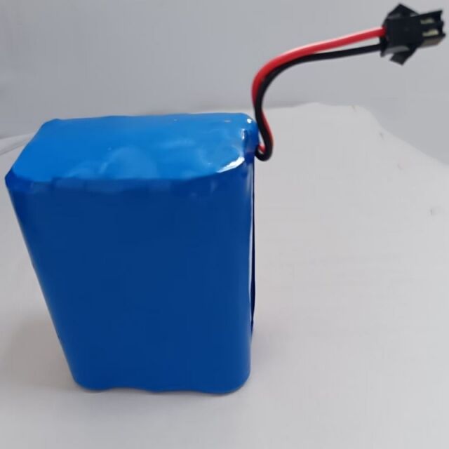 Batteria 18650 3S2P personalizzata 11.1V 4Ah 4000mAh con presa SM-2P per dispositivi medici