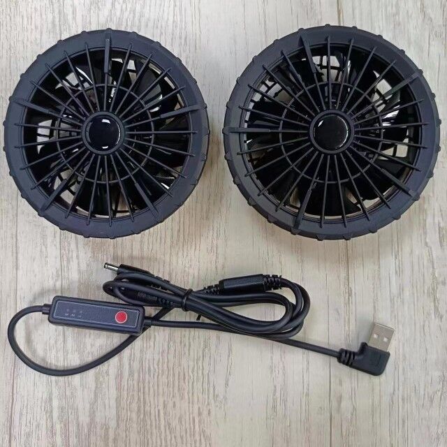 Ventilatore per abbigliamento estivo rinfrescante con 3 livelli di velocità per giacca, super sottile 34mm